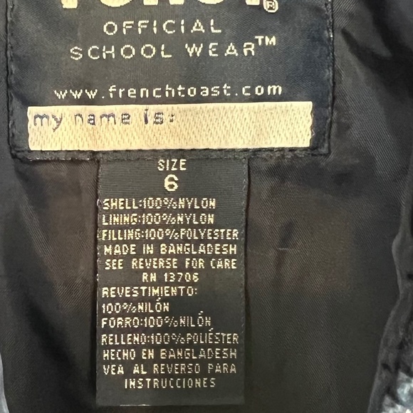 French Toast Boy's Navy Blue Puffer Vest - Picture 7 of 7